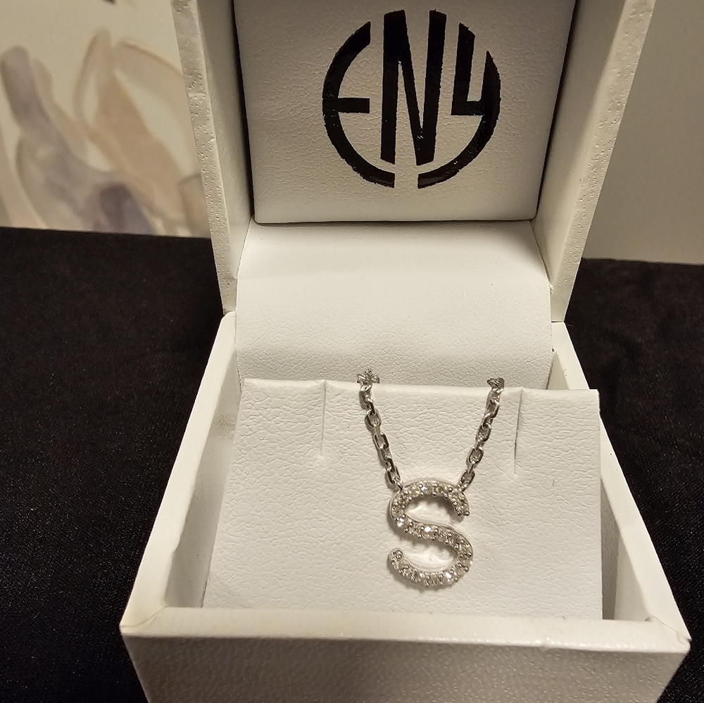 ENY Diamond S crusted Necklace